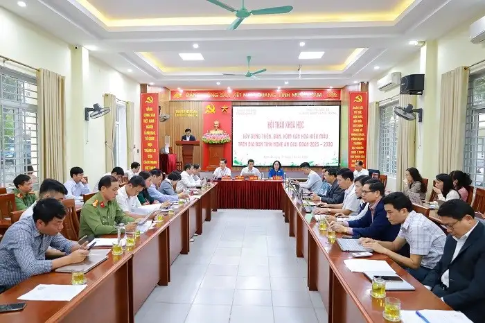 Trường Chính trị tỉnh tổ chức Hội thảo khoa học với chủ đề “Xây dựng thôn, bản, xóm văn hóa kiểu mẫu trên địa bàn tỉnh Nghệ An giai đoạn 2025–2030”