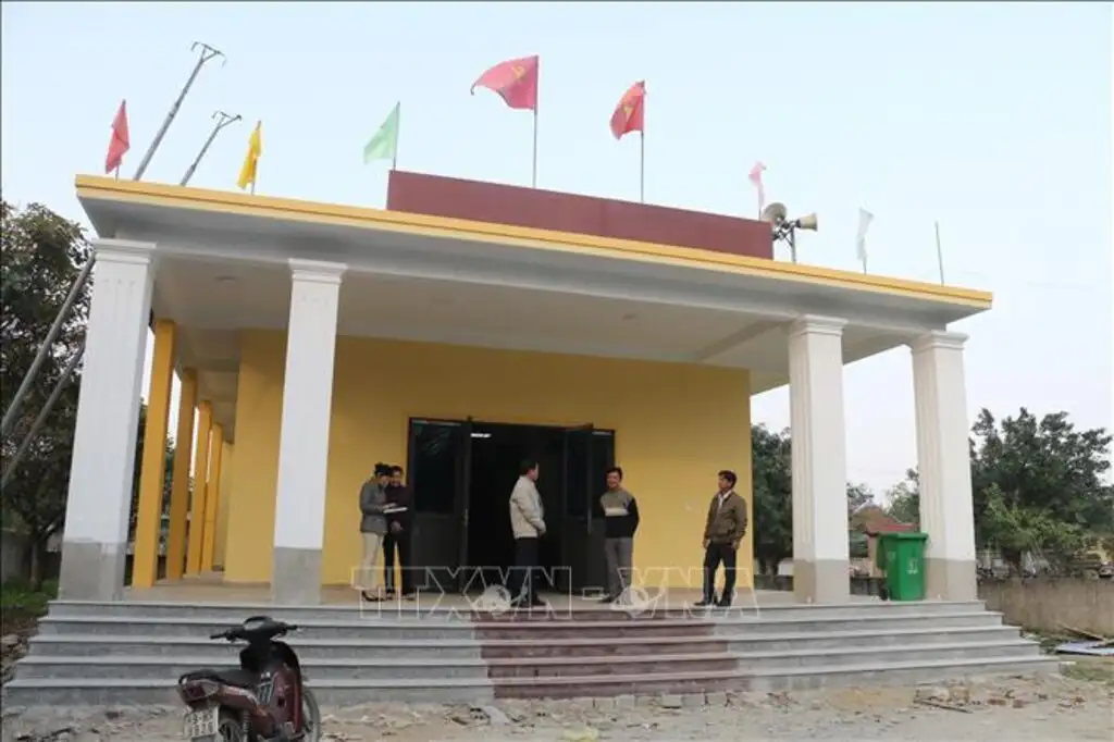 Bài học xây dựng thôn, xóm văn hóa kiễu mẫu trong nông thôn mới ở xã Nghi Lộc, tỉnh Nghệ An