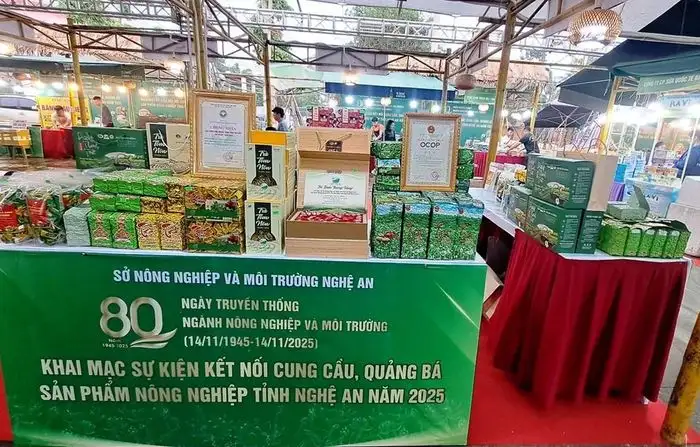 Thúc đẩy kết nối cung cầu sản phẩm nông nghiệp Nghệ An 2025
