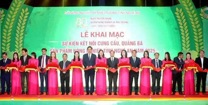 Thúc đẩy kết nối cung cầu sản phẩm nông nghiệp Nghệ An 2025