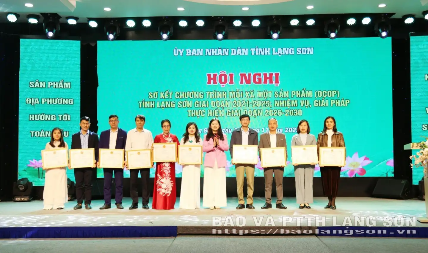 Tiếp tục tập trung phát triển sản phẩm OCOP gắn với xây dựng vùng nguyên liệu