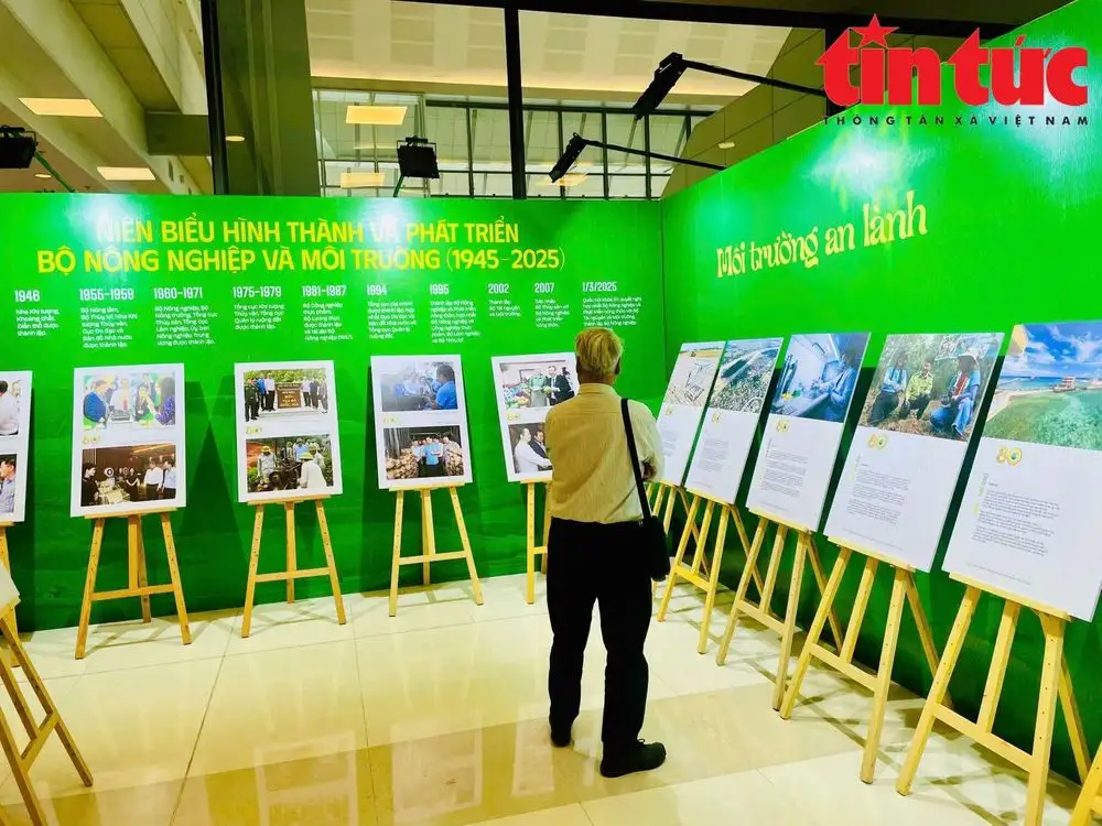 Triển lãm Thành tựu 80 năm Ngành Nông nghiệp và Môi trường