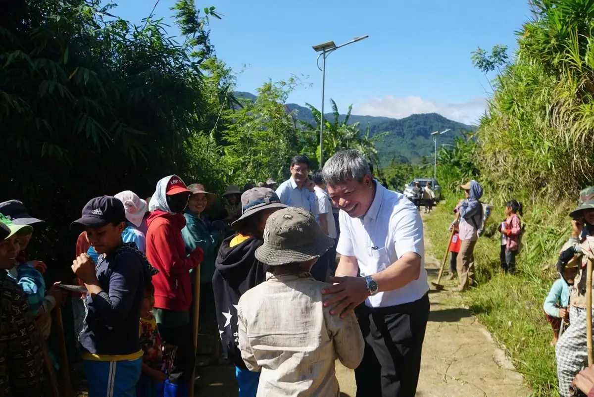 Xã Trà Linh vững bước trên hành trình xây dựng nông thôn mới