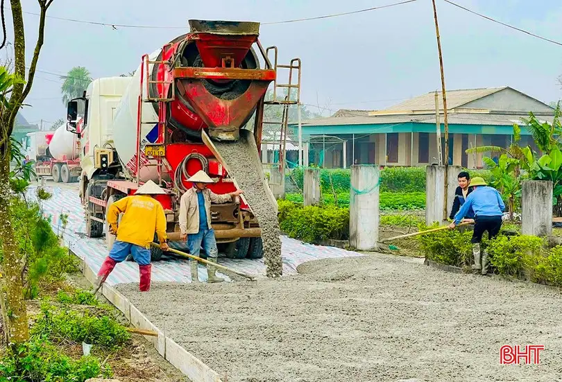 Bộ tiêu chí mới mở đường xây dựng nông thôn bền vững ở Hà Tĩnh