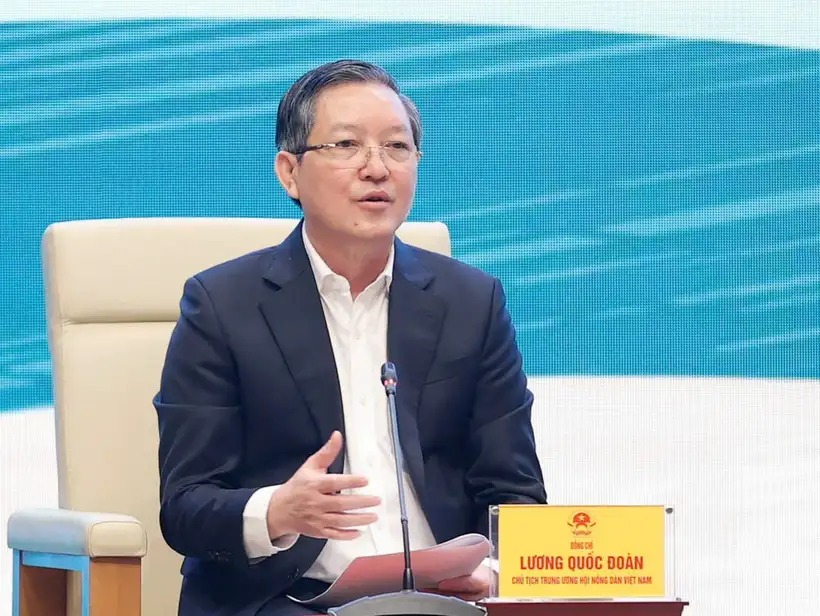 Chủ tịch Hội Nông dân Việt Nam Lương Quốc Đoàn: Phát huy vai trò, sức sáng tạo của nông dân trong kỷ nguyên mới đất nước