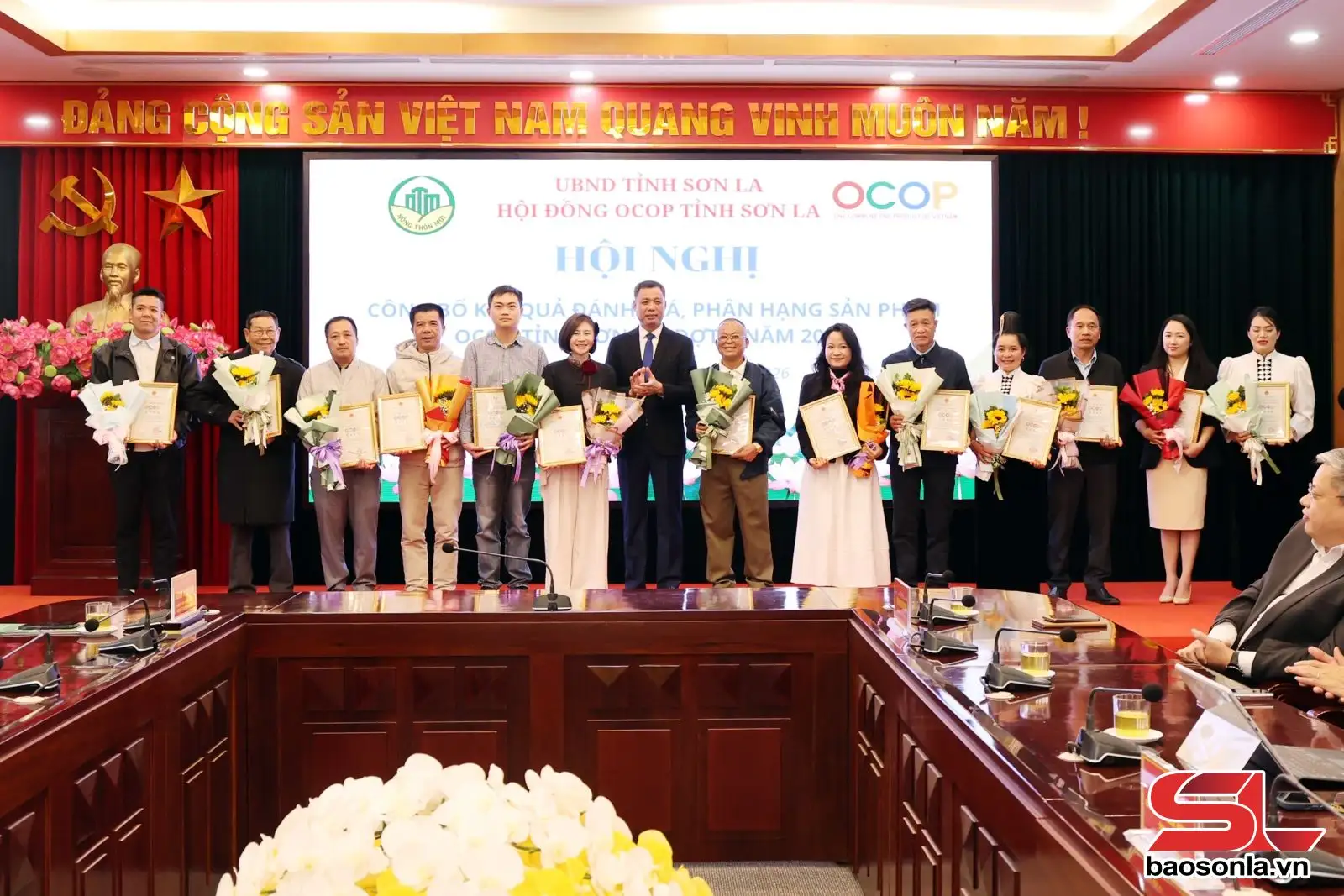 Công bố kết quả đánh giá, phân hạng sản phẩm OCOP tỉnh Sơn La