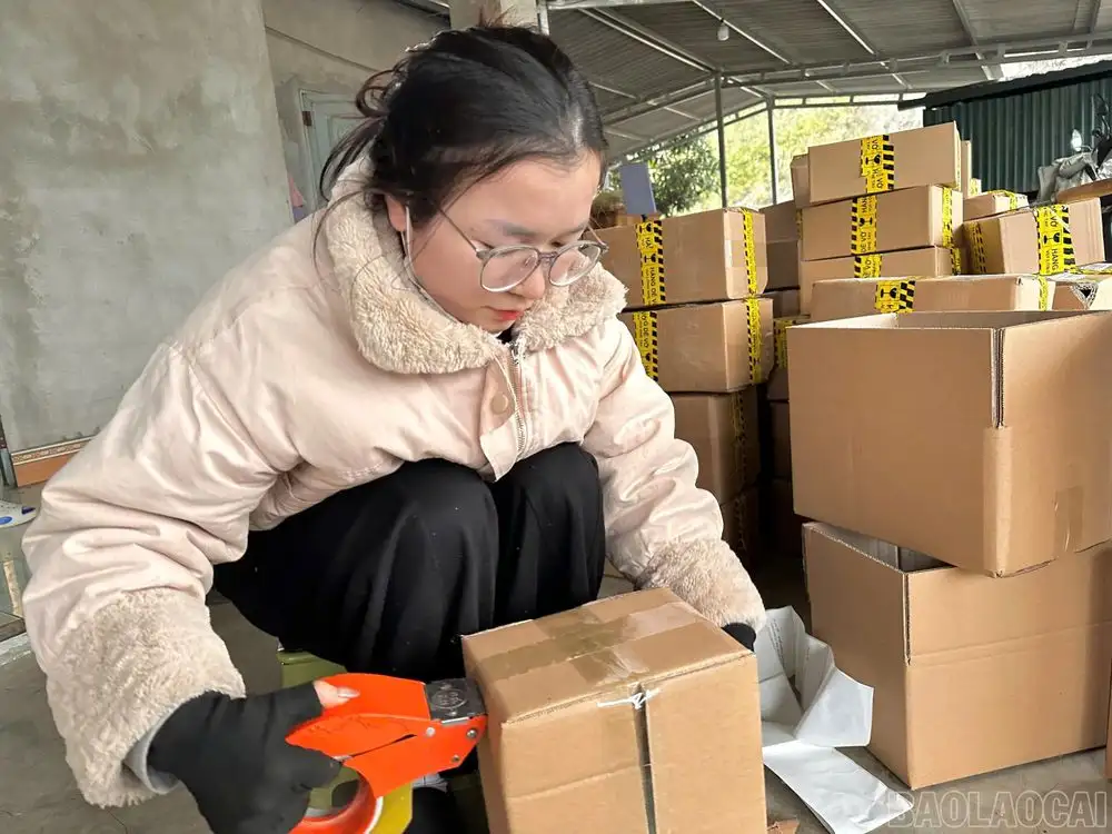 Đặc sản vùng cao ‘lên sàn’ đón Tết