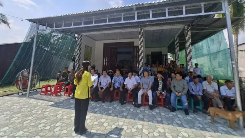 Đảng bộ xã Hòa An quyết tâm xây dựng nông thôn mới nhiệm kỳ 2025-2030