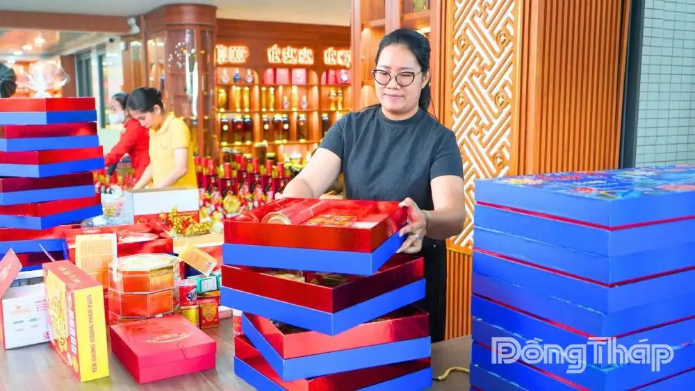 Đồng Tháp: Doanh nghiệp OCOP tăng tốc sản xuất mùa tết