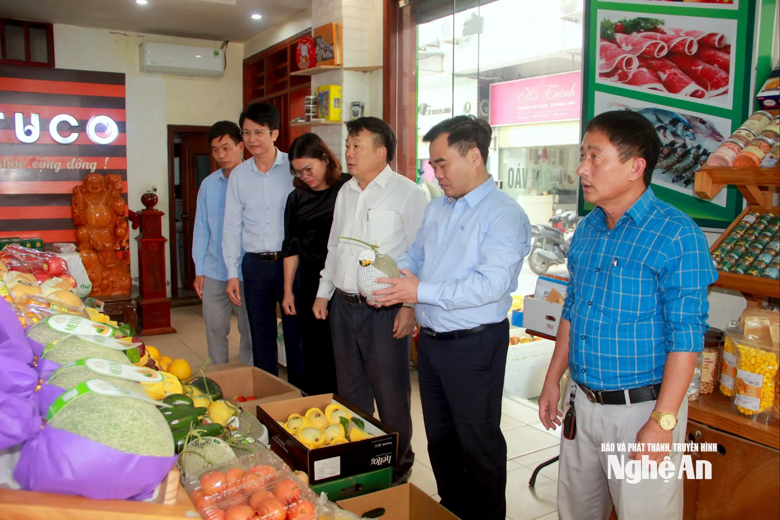 Nâng cao hiệu quả các gian hàng nông sản sạch trên địa bàn Nghệ An