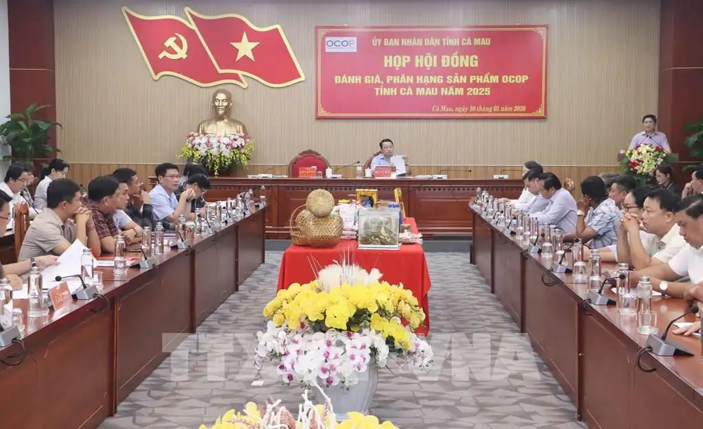 Nâng hạng OCOP Cà Mau: Đặc sản bản địa vươn thị trường lớn