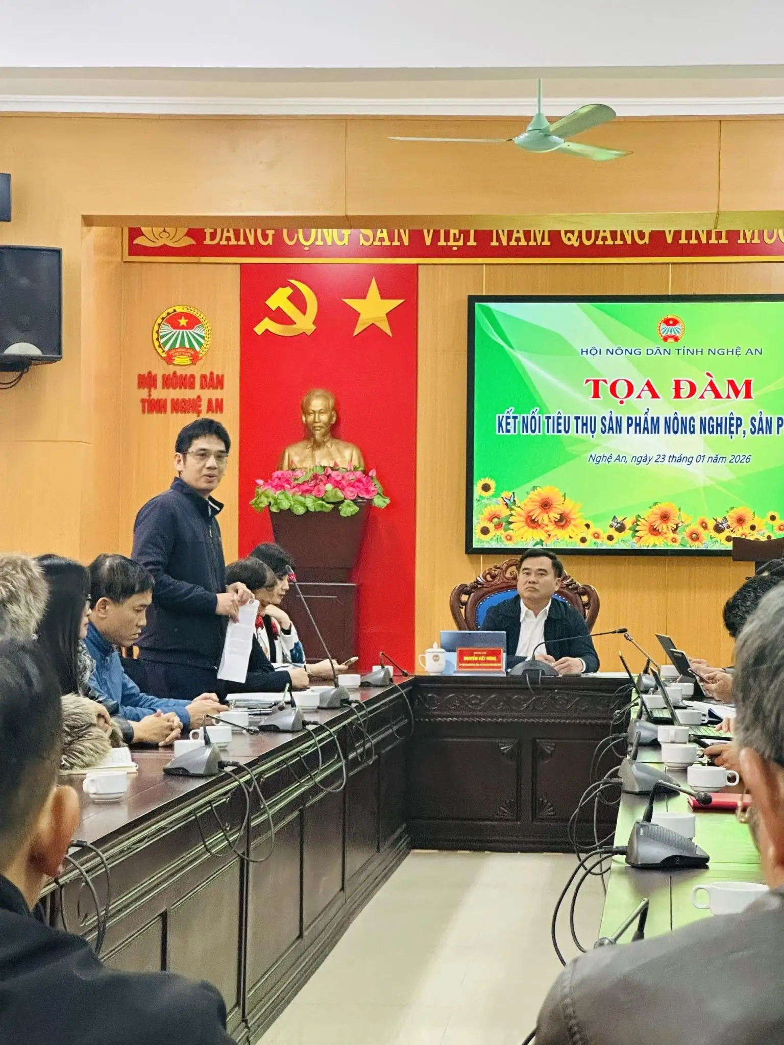 Hội nông dân tỉnh Nghệ An: Hội thảo nâng cao hiệu quả kết nối, tiêu thụ nông sản cho nông dân