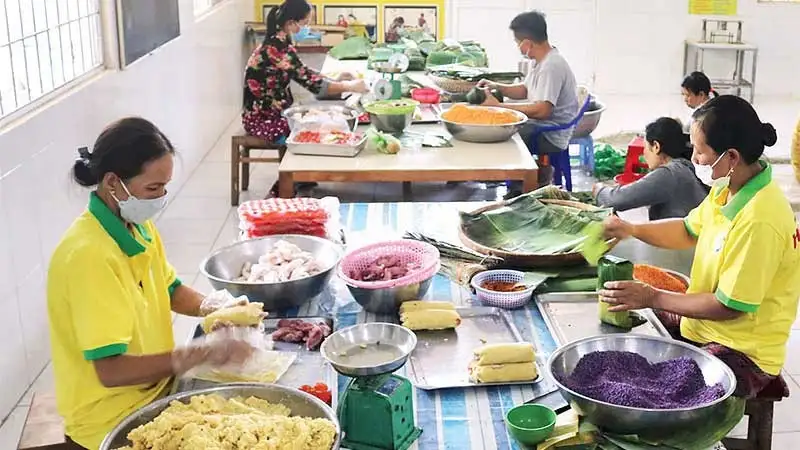 Sản phẩm OCOP phục vụ thị trường Tết