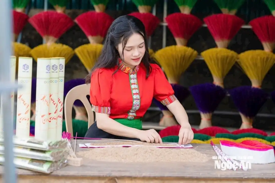 Thủ phủ hương trầm Nghệ An tất bật vào vụ Tết