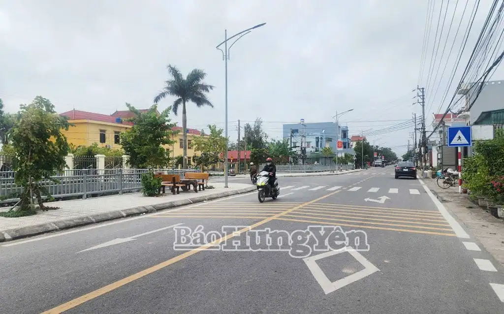 Xã Đông Tiền Hải, tỉnh Hưng Yên (địa bàn Thái Bình trước đây), nông thôn mới khang trang, đường thênh thang, nhà to đẹp