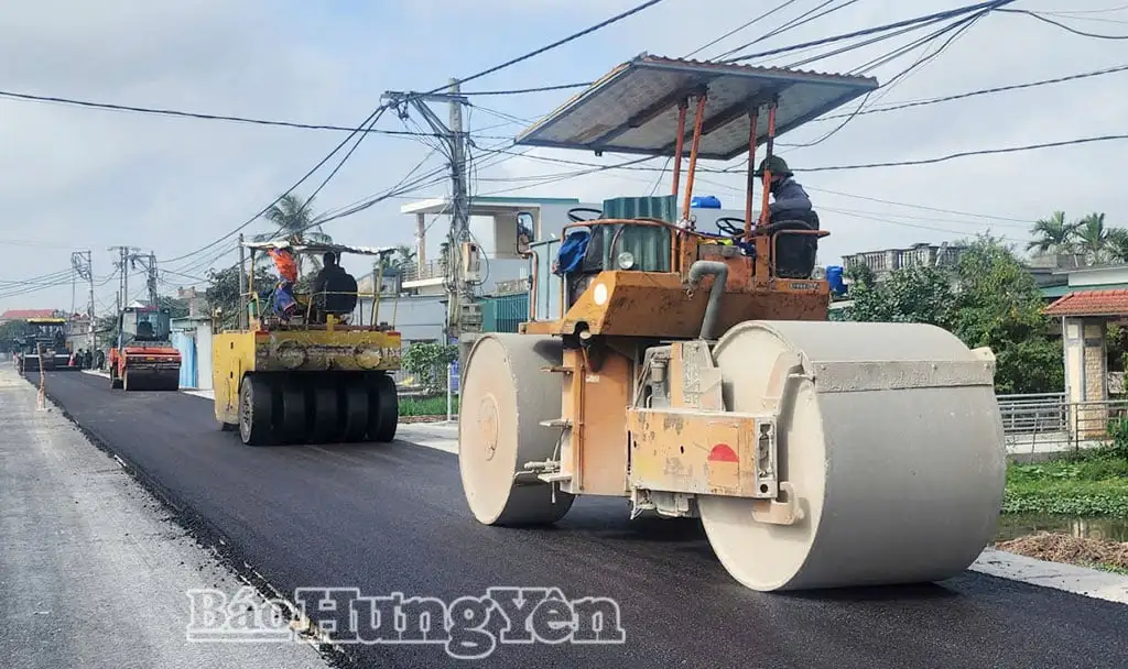 Xã Đông Tiền Hải, tỉnh Hưng Yên (địa bàn Thái Bình trước đây), nông thôn mới khang trang, đường thênh thang, nhà to đẹp