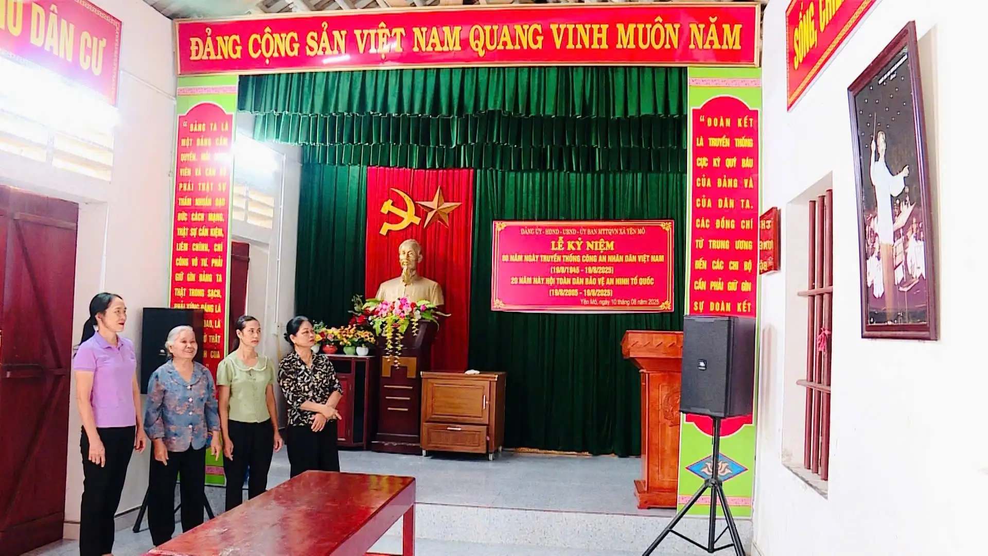 Xã Yên Mô, tỉnh Ninh Bình, nông thôn mới kiểu mẫu, làng quê đáng sống, tuyến đường trồng cau cảnh quan đẹp như phim
