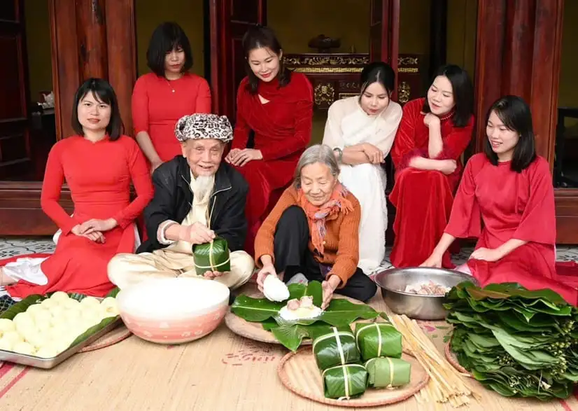 Bánh chưng Đất Tổ: Khi OCOP bước ra không gian làng nghề