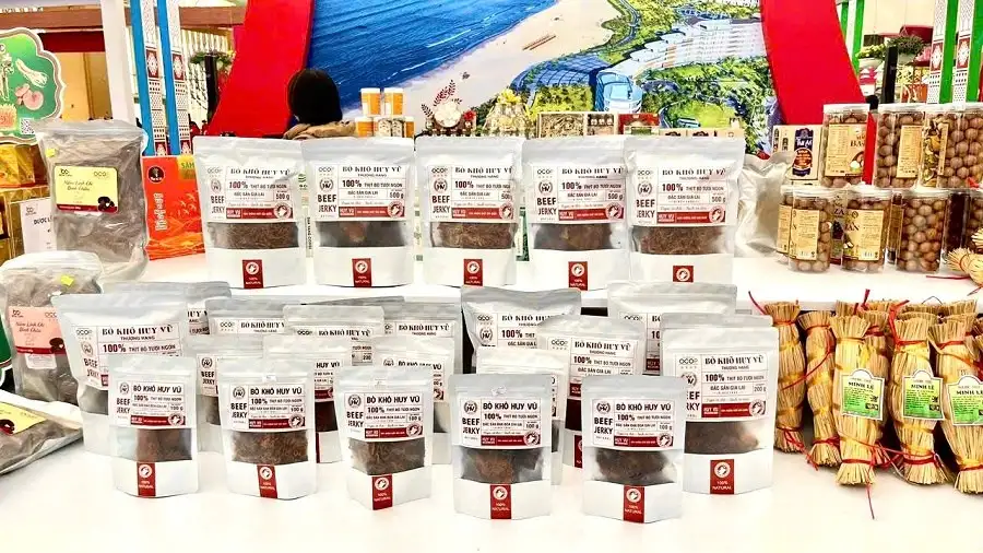 Gia Lai giới thiệu hơn 100 sản phẩm OCOP tại Hội chợ Mùa Xuân 2026