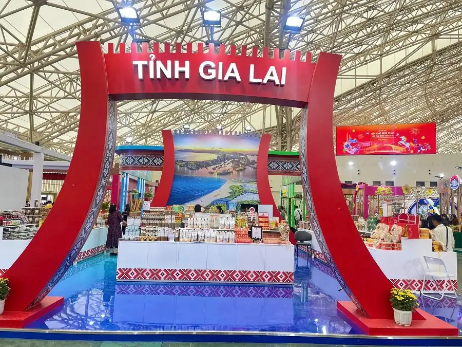 Gia Lai giới thiệu hơn 100 sản phẩm OCOP tại Hội chợ Mùa Xuân 2026