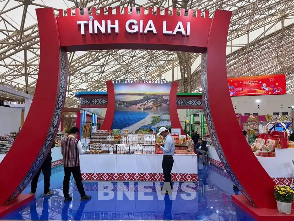 Gia Lai mang “hương sắc đại ngàn” đến Hội chợ Mùa Xuân 2026