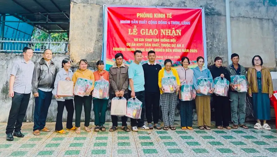 Giảm nghèo bền vững, mang mùa xuân về vùng biên