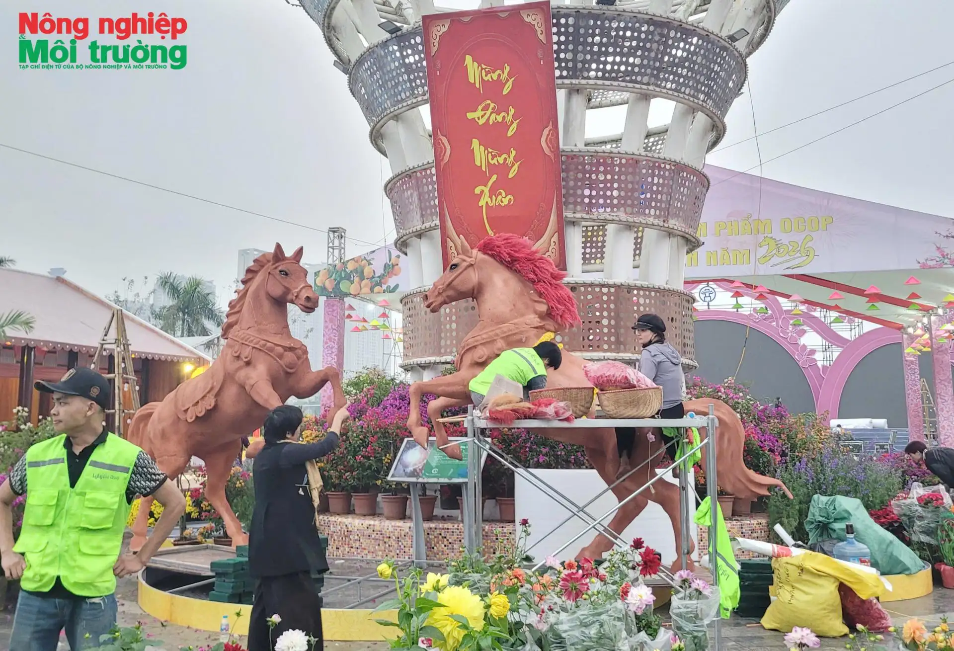 Hà Nội sẵn sàng cho lễ hội hoa cây cảnh, OCOP và đặc sản vùng miền năm 2026