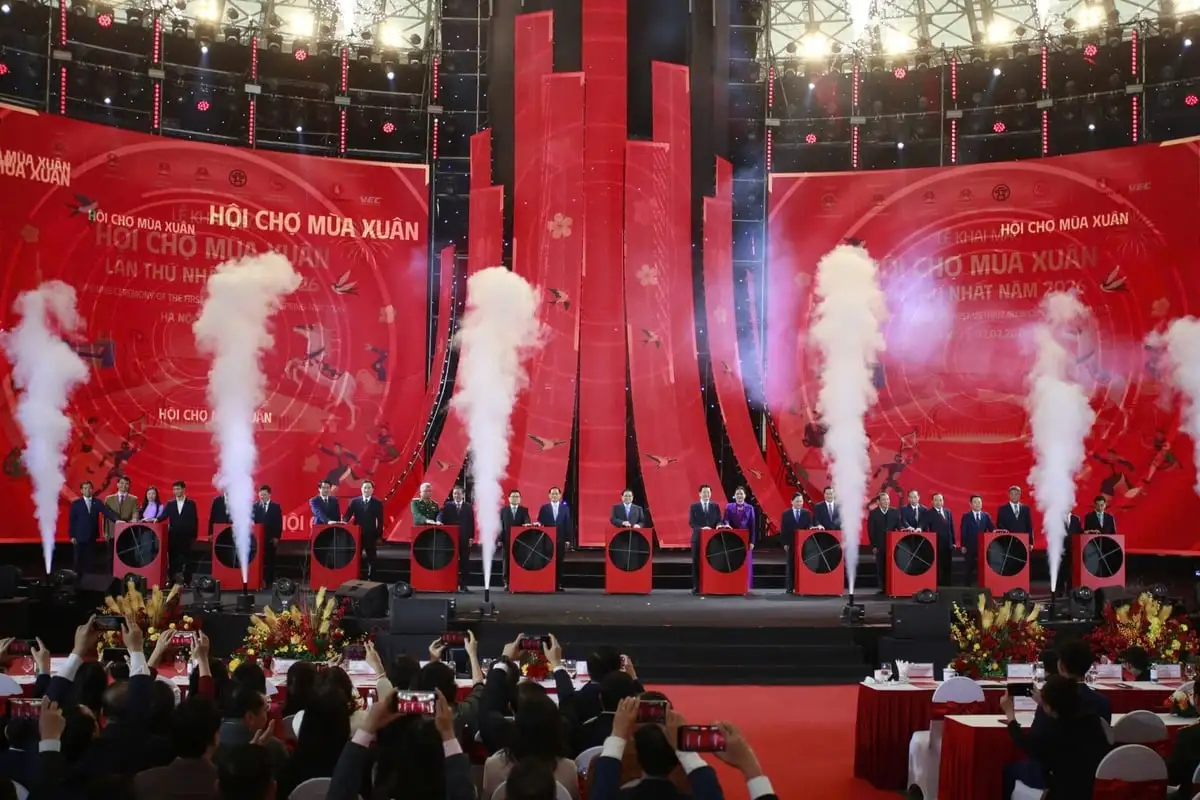 Khai mạc Hội chợ Mùa Xuân 2026: Kết nối giao thương, tôn vinh hàng Việt