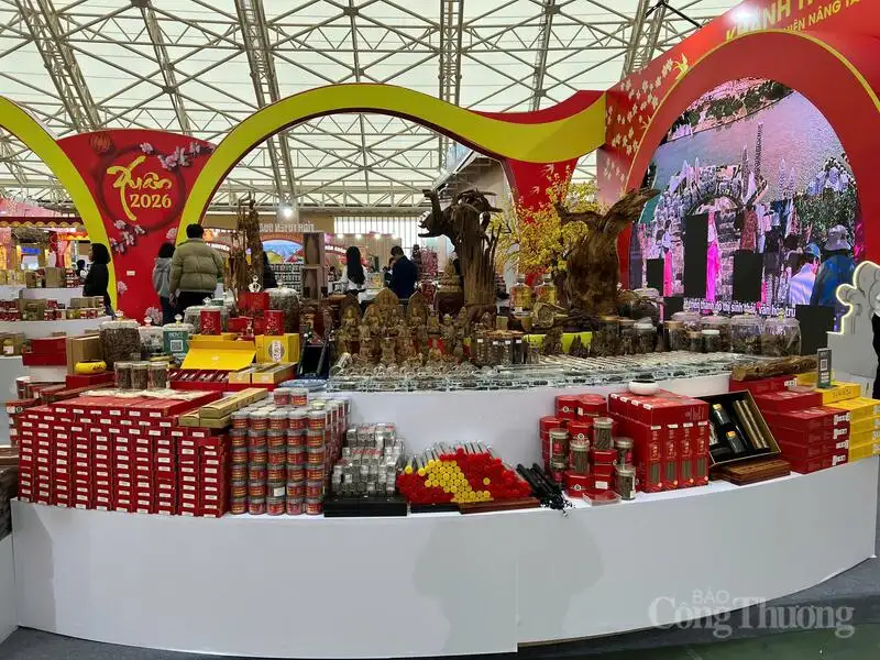 Khánh Hòa đưa đặc sản OCOP ra ‘sân chơi’ lớn Hội chợ Mùa Xuân 2026