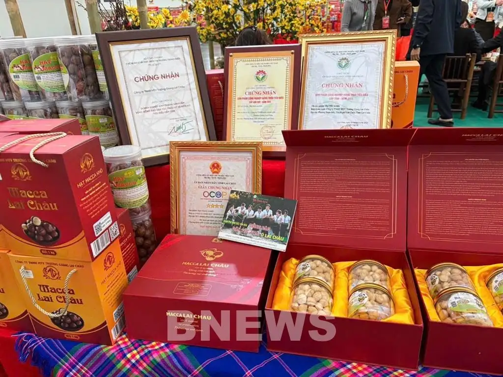 Lai Châu quảng bá OCOP, nông sản tại Hội chợ Mùa Xuân 2026