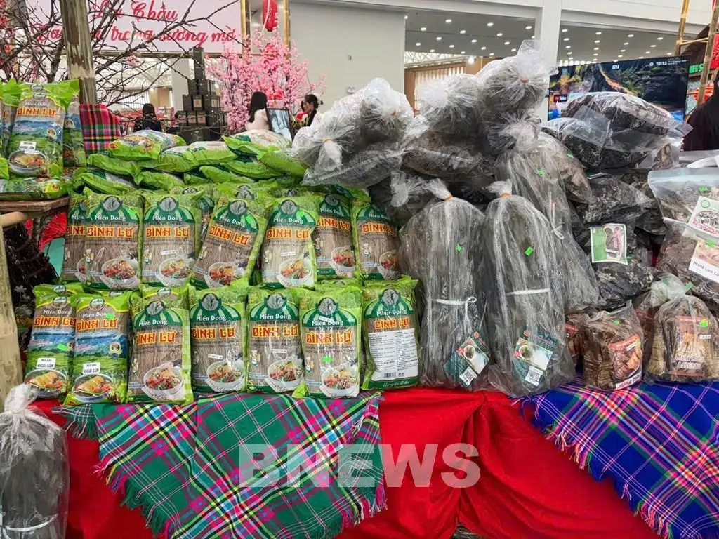 Lai Châu quảng bá OCOP, nông sản tại Hội chợ Mùa Xuân 2026