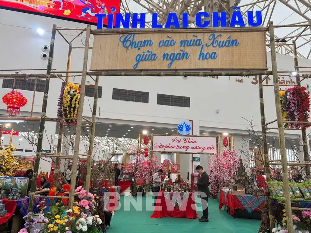 Lai Châu quảng bá OCOP, nông sản tại Hội chợ Mùa Xuân 2026