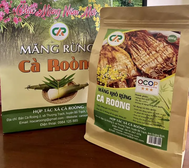 Măng khô Cà Roòng – Sản phẩm OCOP mở hướng thoát nghèo cho người dân vùng biên Quảng Trị