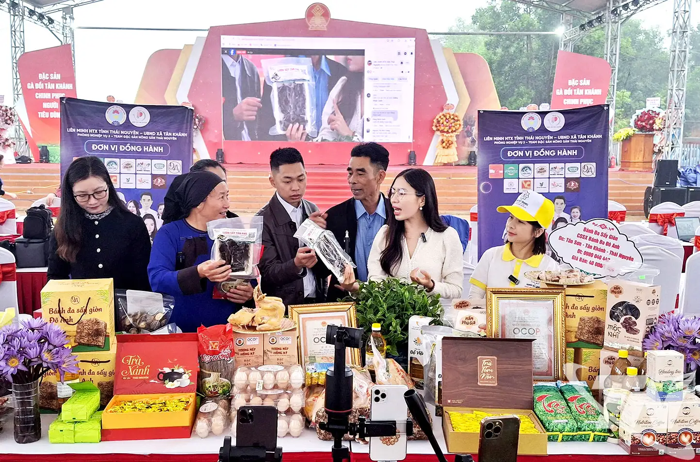 Mở rộng ‘đường ra’ cho sản phẩm OCOP Thái Nguyên