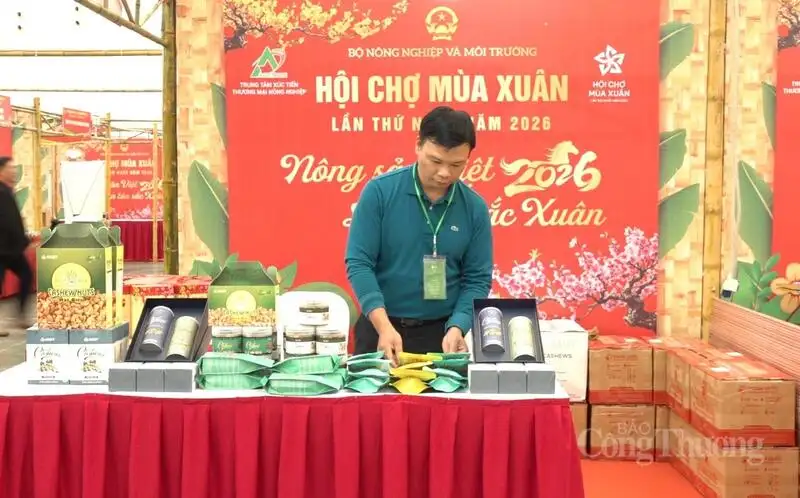 ‘Nông sản Việt – Lan tỏa sắc xuân’ tại Hội chợ Mùa Xuân 2026