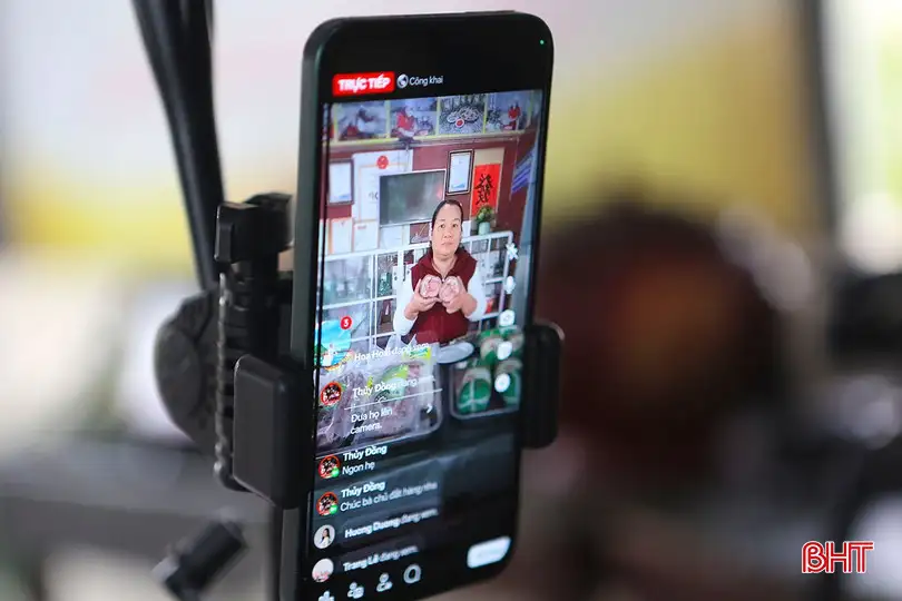 Phụ nữ nông thôn Hà Tĩnh bán hàng Tết trên mạng, chốt đơn tiền tỷ