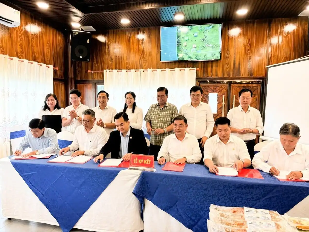 Phường Long Bình kết nối tiêu thụ sản phẩm OCOP tại Cantho Eco Resort