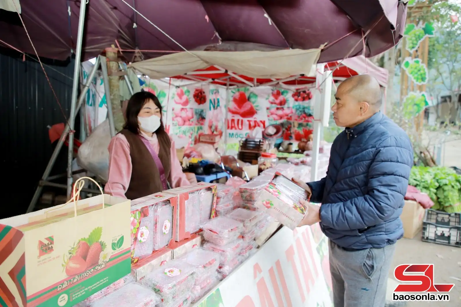 Quà Tết nông sản Mộc Châu “Lên ngôi”