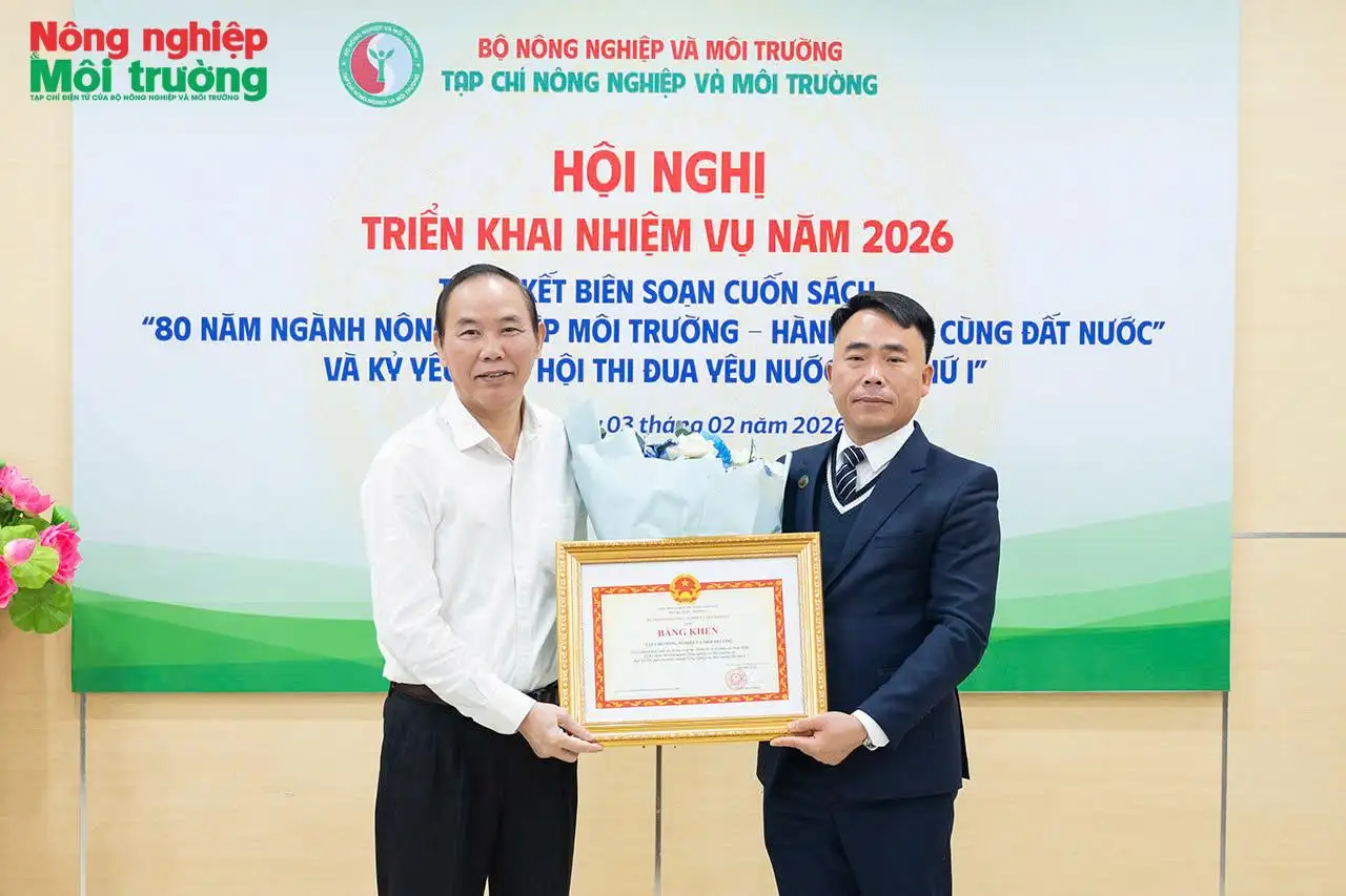 Tạp chí Nông nghiệp và Môi trường: Dấu ấn một năm vượt khó, hoàn thành xuất sắc nhiệm vụ