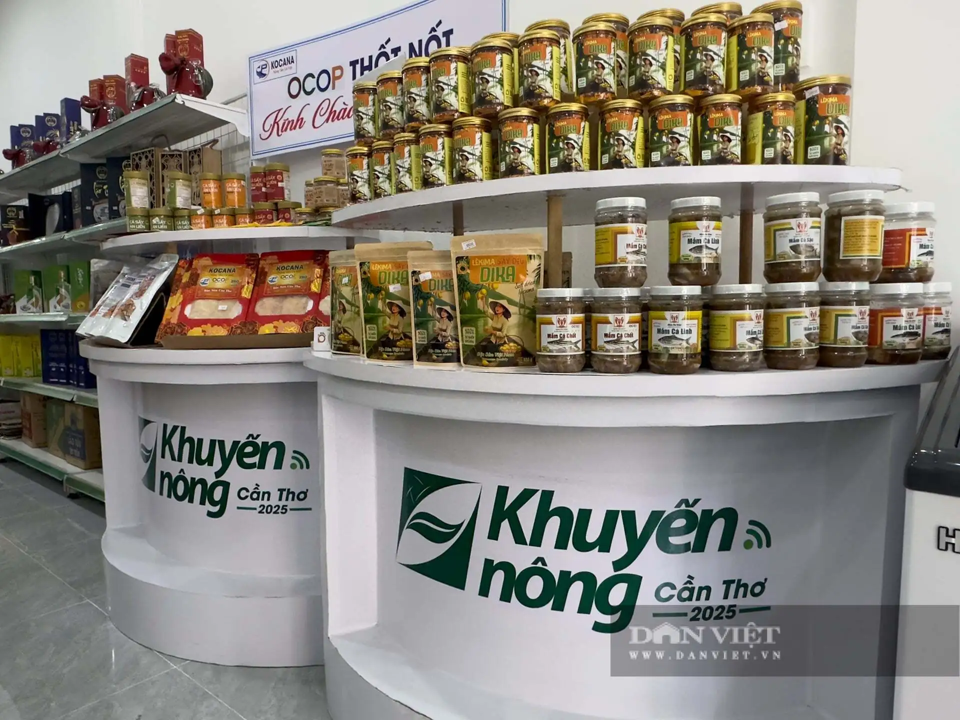 Trung tâm Khuyến nông và Dịch vụ nông nghiệp TP.Cần Thơ ra mắt cửa hàng OCOP 3 miền, chỉ bán sản phẩm đạt chuẩn 4-5 sao