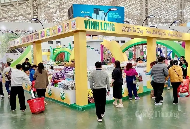 Vĩnh Long đưa sản phẩm OCOP ra thị trường tại Hội chợ Mùa Xuân 2026