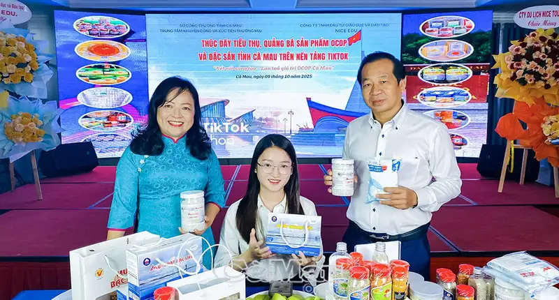 Cà Mau: Xúc tiến thương mại, đưa sản phẩm OCOP lên nền tảng số
