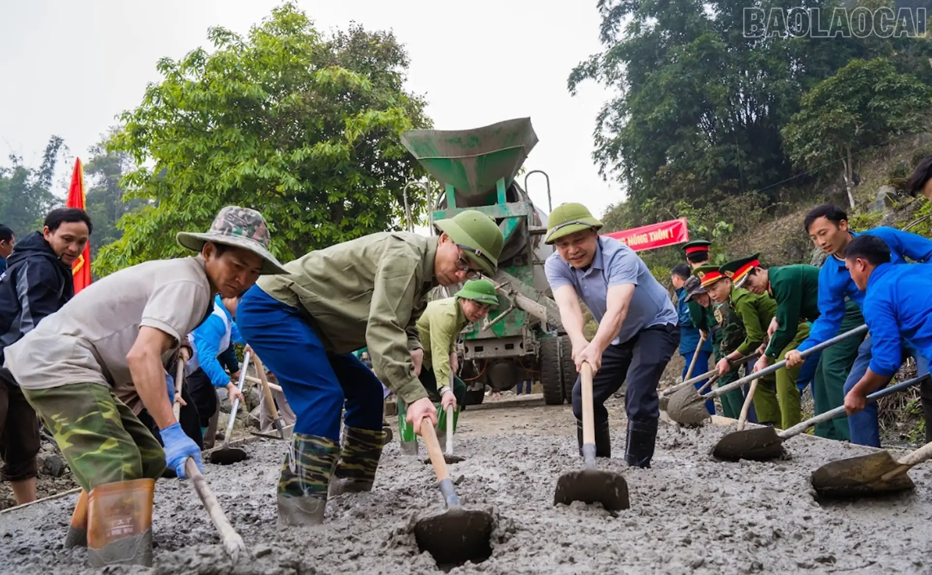 Cao Sơn tổ chức lễ phát động xây dựng nông thôn mới năm 2026