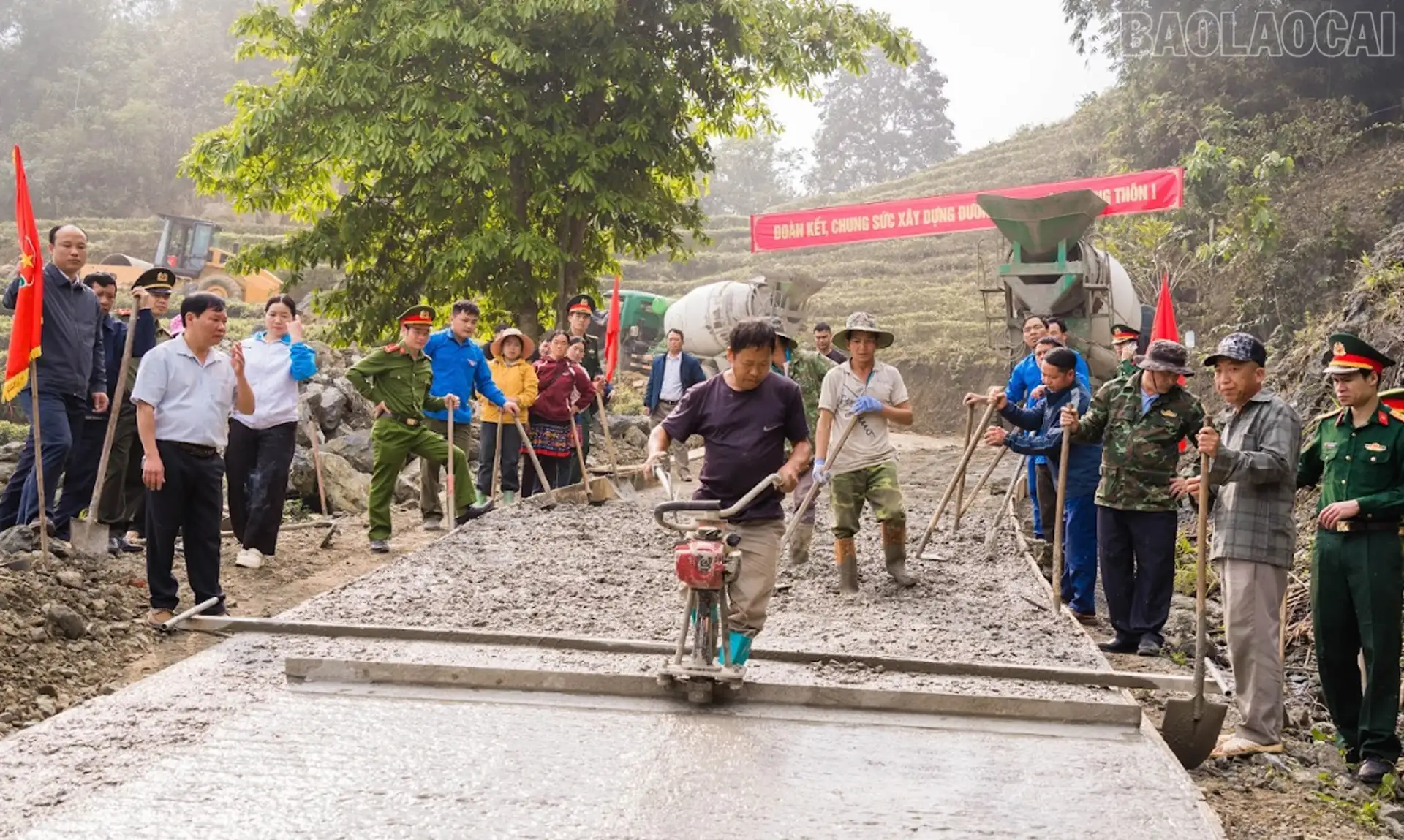 Cao Sơn tổ chức lễ phát động xây dựng nông thôn mới năm 2026