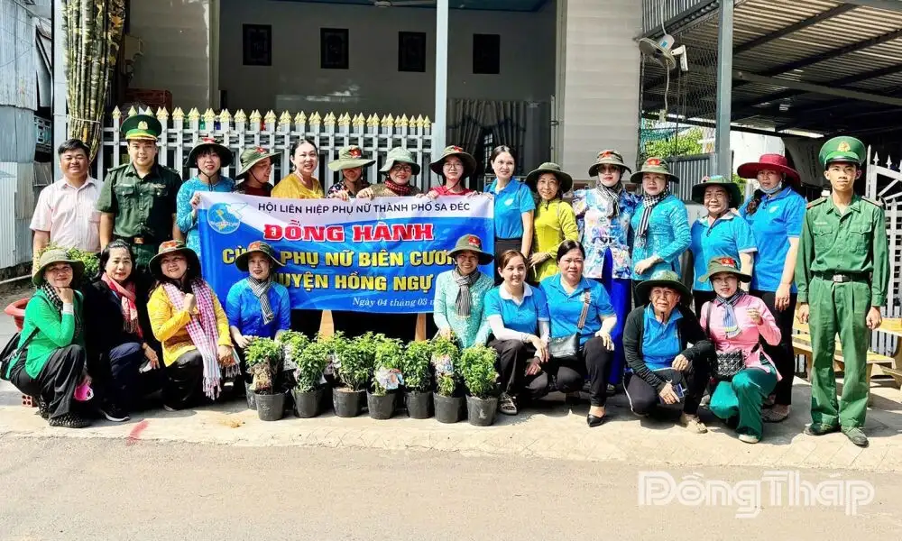 Đồng hành cùng phụ nữ biên cương