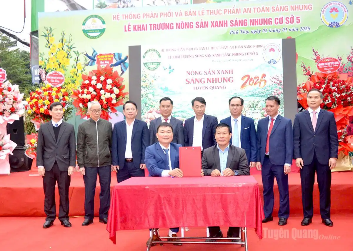 Hợp tác xã Sáng Nhung cam kết chất lượng từng sản phẩm