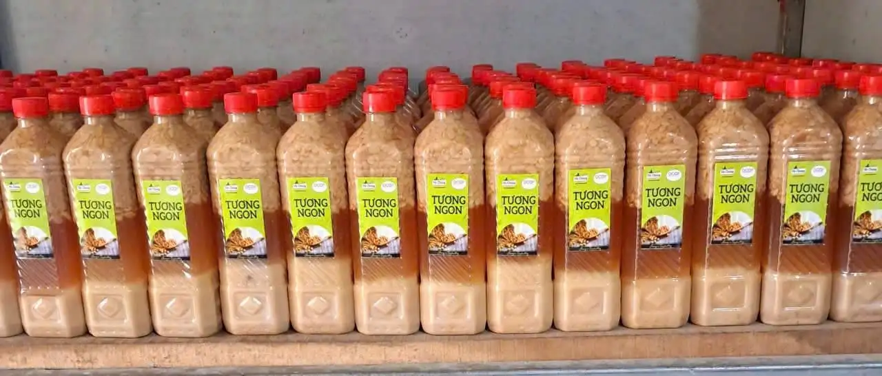 Kỳ công quy trình tạo nên thứ tương “ba tầng” nổi danh đất Nghệ