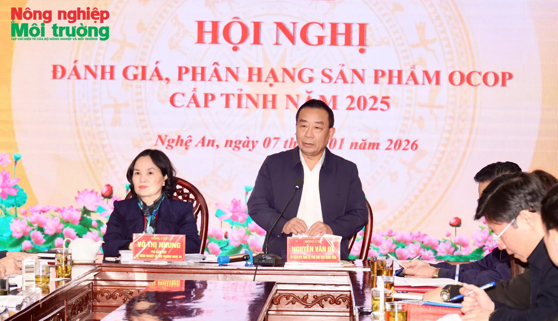 Nghệ An có thêm 02 sản phẩm OCOP 4 sao, 70 sản phẩm OCOP 3 sao lên năm 2025