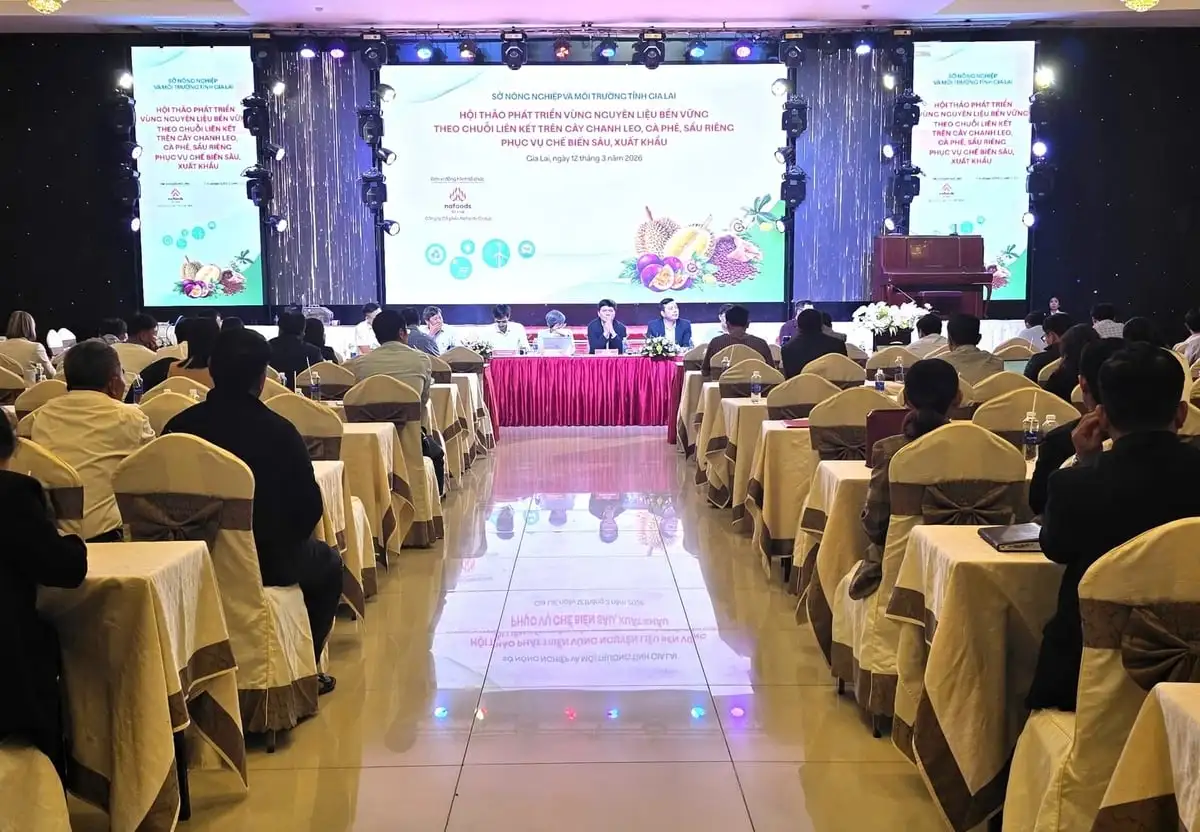 Phát triển vùng nguyên liệu bền vững các nông sản chủ lực