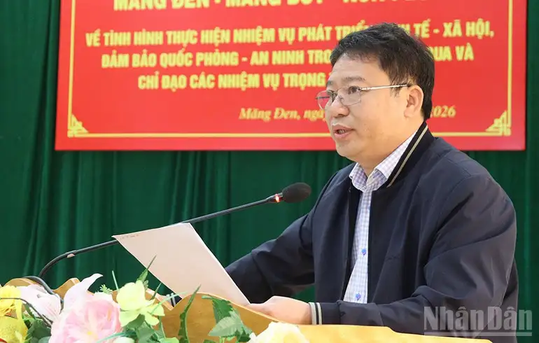 Quảng Ngãi: Phát triển các xã khu vực Măng Đen thành vùng du lịch sinh thái và nông nghiệp xứ lạnh